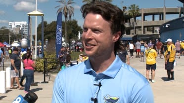 Brett Phillips discusses his new role with the Rays