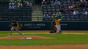 Josh Kuroda-Grauer's RBI double