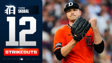 Tarik Skubal's dozen strikeouts against the Royals