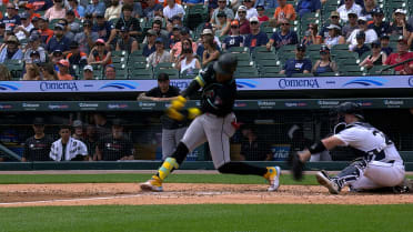 Geraldo Perdomo's RBI single