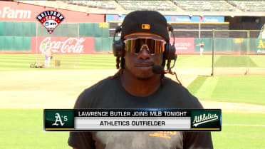 Lawrence Butler on his three-homer game, more