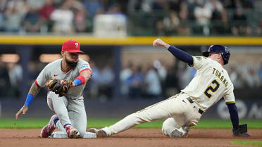 Brice Turang steals his 23rd base