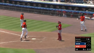 Heston Kjerstad's solo home run, 04/14/2023