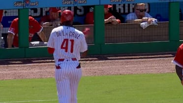 Bryan De La Cruz's RBI single