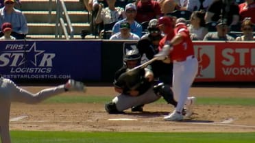 Spencer Steer's RBI single