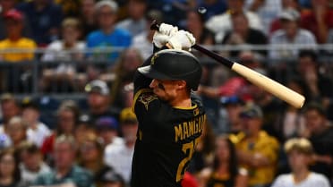 Jake Mangum's RBI double