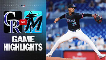 Eury Pérez, Liam Hicks lead Marlins to a 4-3 win