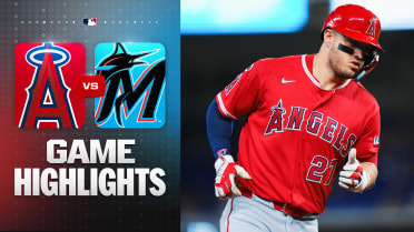 Trout, Schanuel lead Angels to a 4-3 win