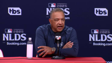 Dave Roberts on road wins, 7th inning in 4-3 win