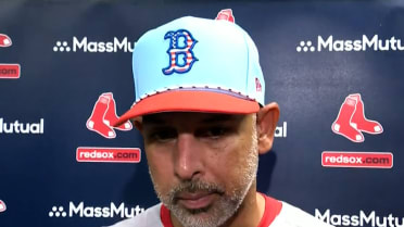 Alex Cora breaks down consistent hitting in win