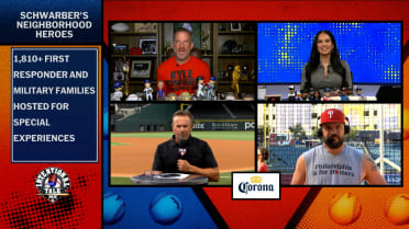 Schwarber discusses 2026 Clemente Award nomination