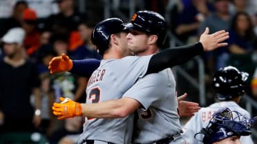 Juego de tres jonrones de Colt Keith vs. Astros