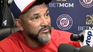 Dave Martinez on the Nationals' 8-3 loss
