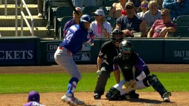 Brandon Nimmo's three-run double