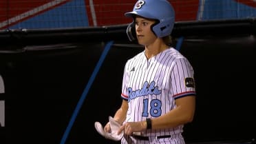 Morgan Zerkle clears the bases 