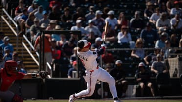 Luke Keaschall's two-run double
