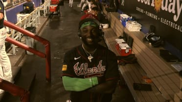 Michael Harris II joins the Braves' broadcast