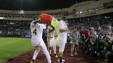 Nick Kurtz on his walk-off homer against the Astros