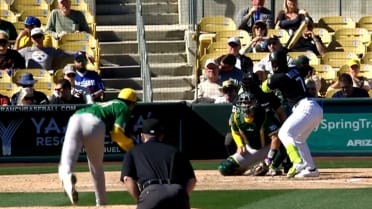 Edgar Quero da su 2do hit de dos carreras