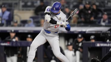 Shohei Ohtani is hit by pitch after review