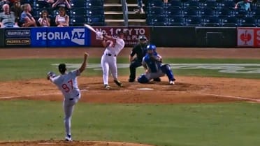 Ike Irish's two-run home run