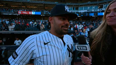 Jasson Dominguez on first HR of the season, 11-3 win