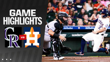 Rockies vs. Astros Highlights