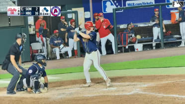Sam Petersen singles on a ground ball to left fielder Jackson Castillo. Sam Brown scores. Cayden Wallace to 2nd.
