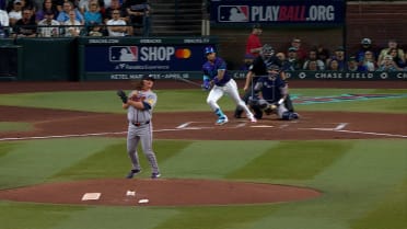 Grant Holmes snags comebacker to end the 3rd