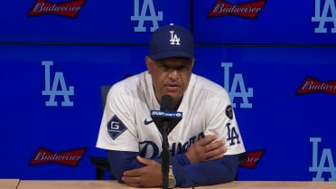 Dave Roberts on the 6-2 loss