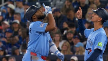 Hit remolcador de Vladimir Guerrero Jr.
