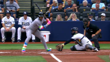 Ketel Marte hit-by-pitch after replay review