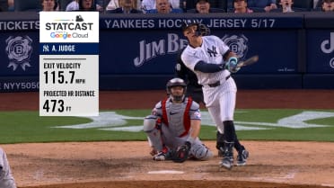 Aaron Judge crushes 473-ft. home run vs. Astros