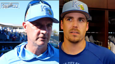 Matt Quatraro, Ryan Bergert on Royals' spring win