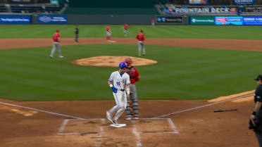 Vinnie Pasquantino's sacrifice fly