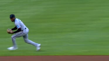 Tim Anderson's jump throw
