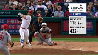 Bryce Harper's 432-foot home run