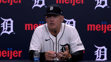 A.J. Hinch on the Tigers' win in their home opener