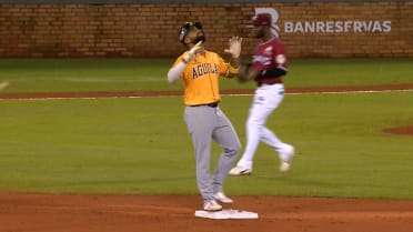 Ezequiel Durán's two-run double