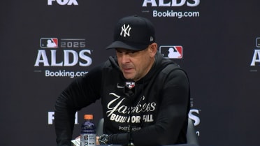Aaron Boone on Yankees' bullpen, Aaron Judge's homer