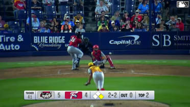 Zyhir Hope's two-run home run 