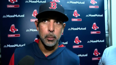 Alex Cora discusses Story, Crochet, more in win