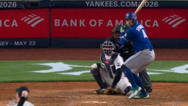 Jonrón solitario de George Springer