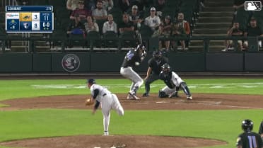 Nolan Schubart homers (10) on a fly ball to right center field. Jaison Chourio scores.