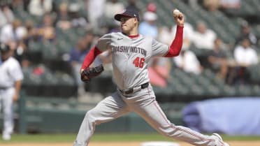 Patrick Corbin escapes a jam in the 2nd inning 