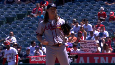 Grant Holmes K's six vs. Angels