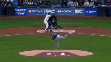 Nick Martinez's first K as a Ray 