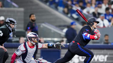 Daulton Varsho's 100th career home run