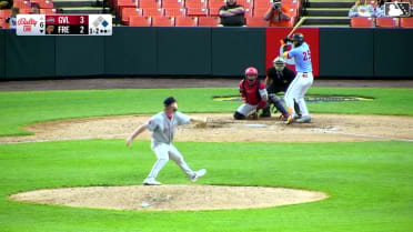 Wehiwa Aloy triples (2) on a line drive to left fielder Natanael Yuten. Ike Irish scores.