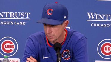 Craig Counsell discusses Swanson's homer, bullpen